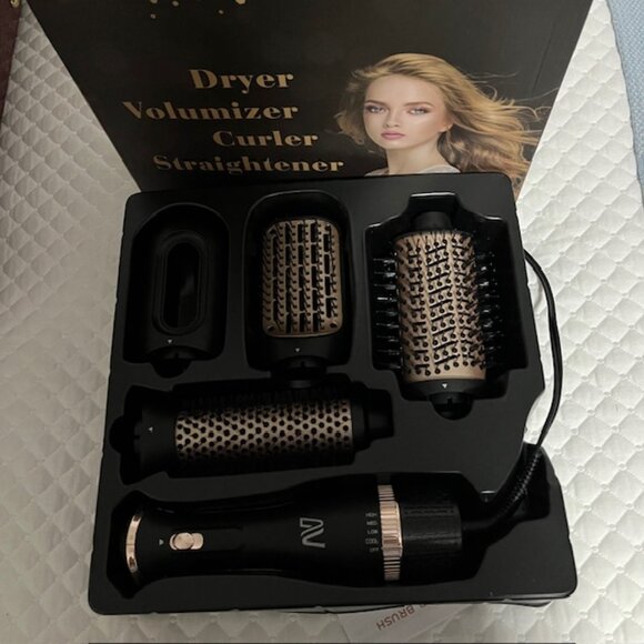 4 in 1 Hot Air Brush 1200 Watts Like New - Picture 4 of 6